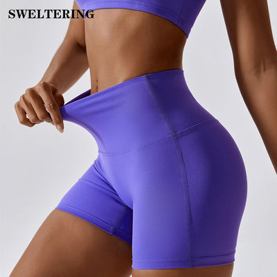 High Waist Workout Shorts, Booty Lifting Shorts, Fitness Shorts, Activewear Revolution