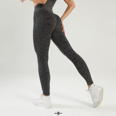 Snake Pattern Yoga Leggings - GetFit Sportswear,yoga leggings, women's activewear, stretchy yoga pants, breathable workout leggings, high-waisted gym tights, fitness leggings, yoga clothes, stylish athletic wear, comfortable exercise pants, Activewear Revolution, compression yoga leggings, seamless workout tights, moisture-wicking yoga pants, squat-proof gym leggings, slimming activewear bottoms, flexible yoga attire, trendy fitness apparel, supportive exercise leggings, durable yoga gear,