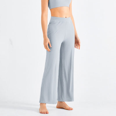 Yoga Mid-Waist Flared Pants - GetFit Sportswear