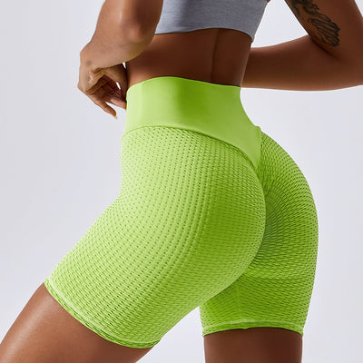 High Waist Scrunch Running Shorts - GetFit Sportswear