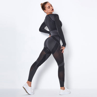 Breathable High Waist Gym Set - GetFit Sportswear