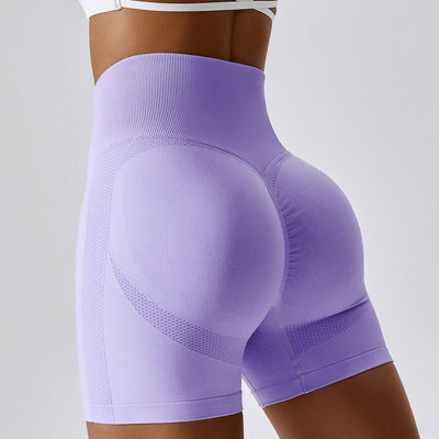 High Waist Workout Push-Up Shorts - GetFit Sportswear